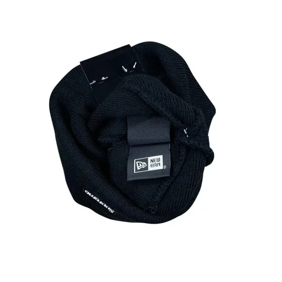 Supreme x New Era FW20 Frost S Logo Beanie Black - Picture 4 of 5